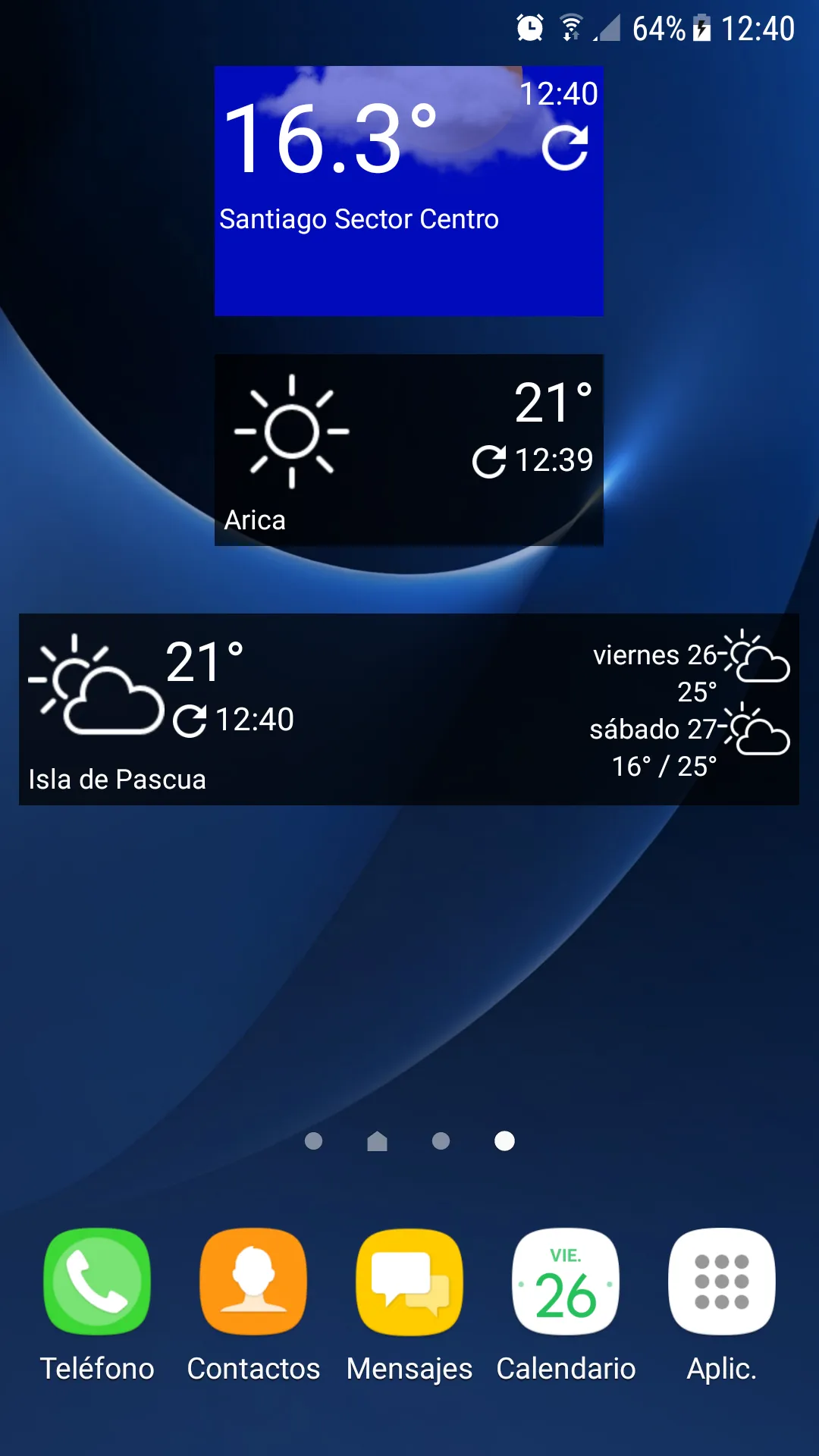 Meteorología Chile | Indus Appstore | Screenshot