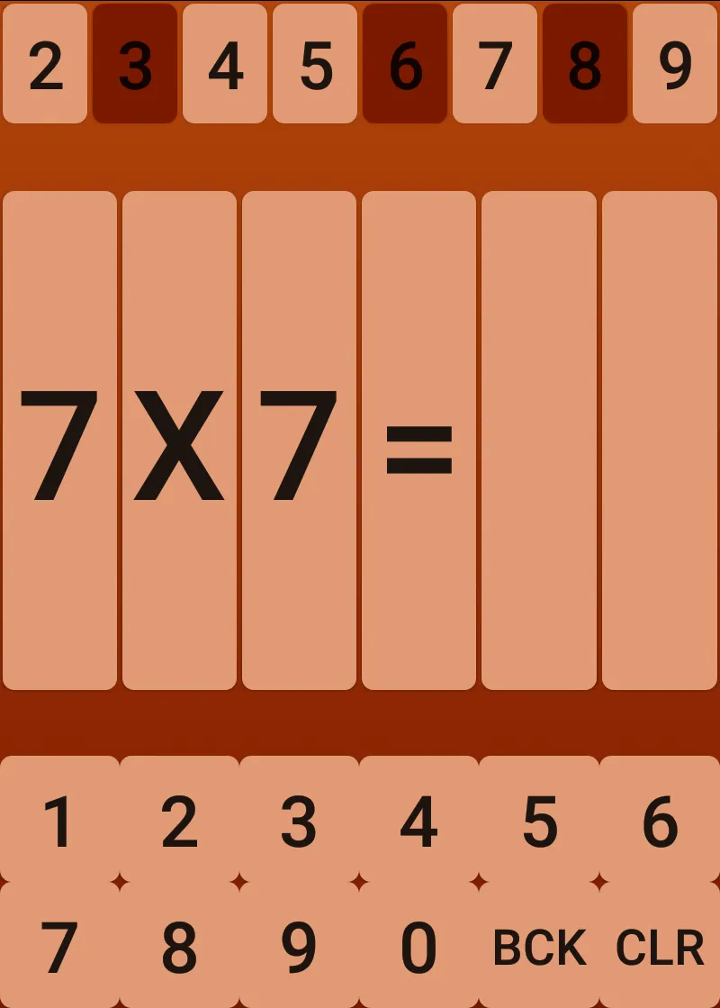 Multiplication Tables | Indus Appstore | Screenshot