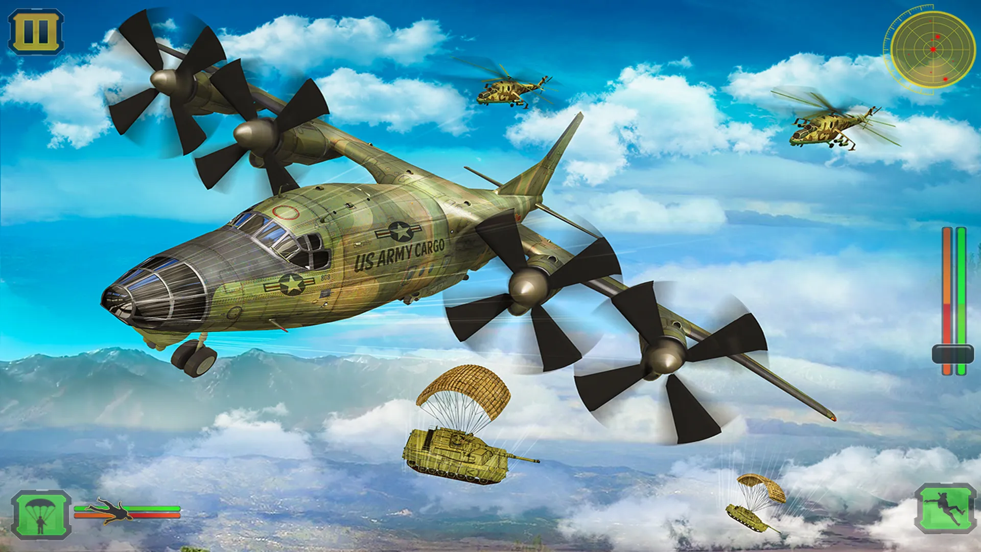 Army Vehicle Transport Plane | Indus Appstore | Screenshot