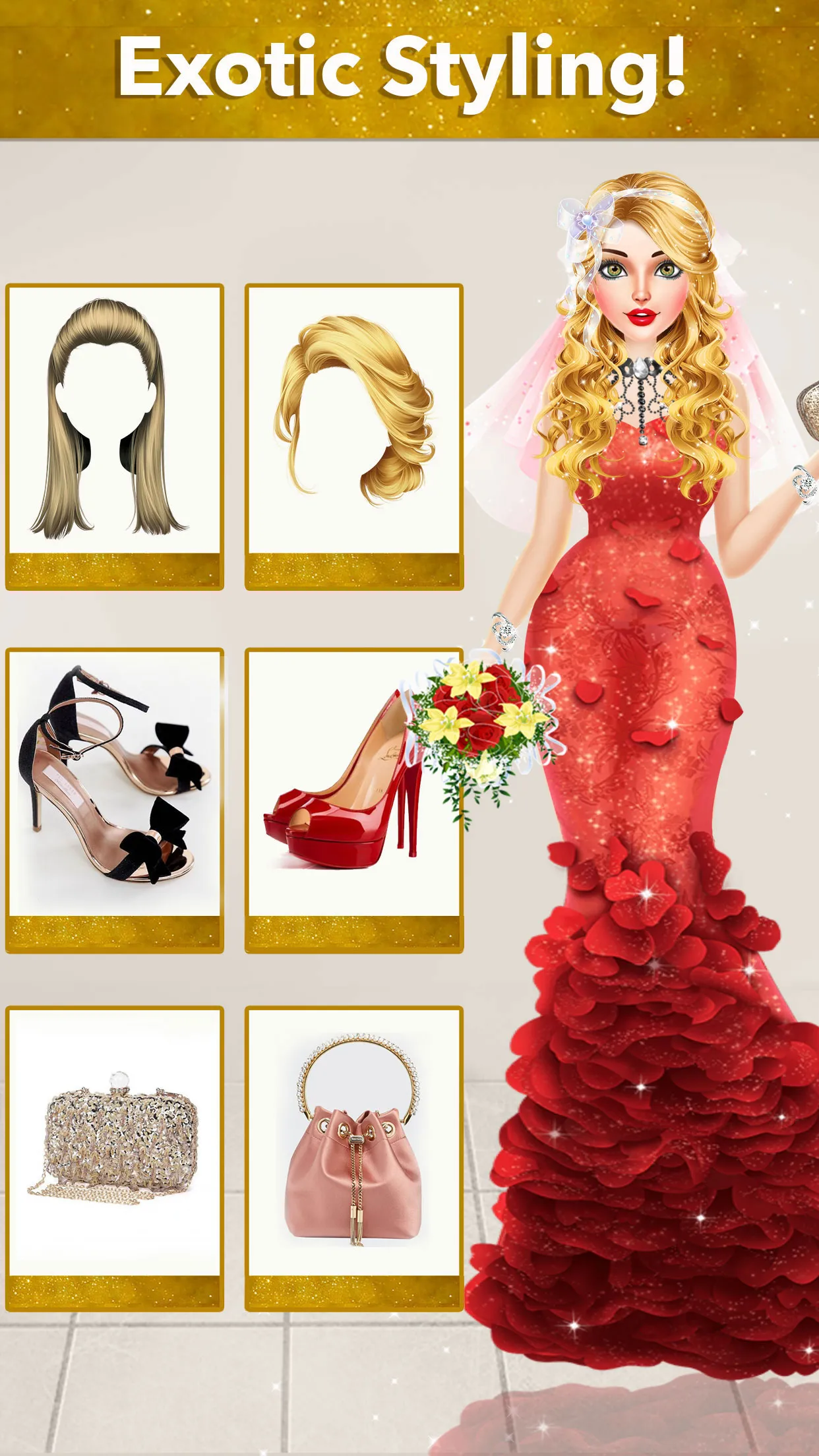 Wedding Dress up Girls Games | Indus Appstore | Screenshot