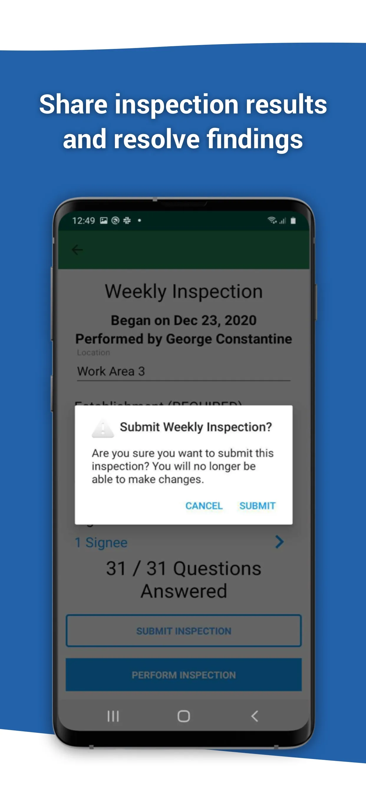 Inspector by Safety 101 | Indus Appstore | Screenshot