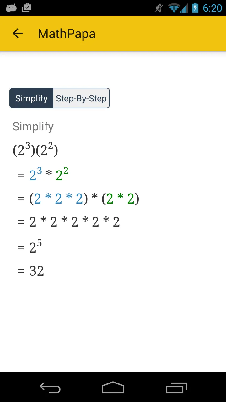 MathPapa - Algebra Calculator | Indus Appstore | Screenshot