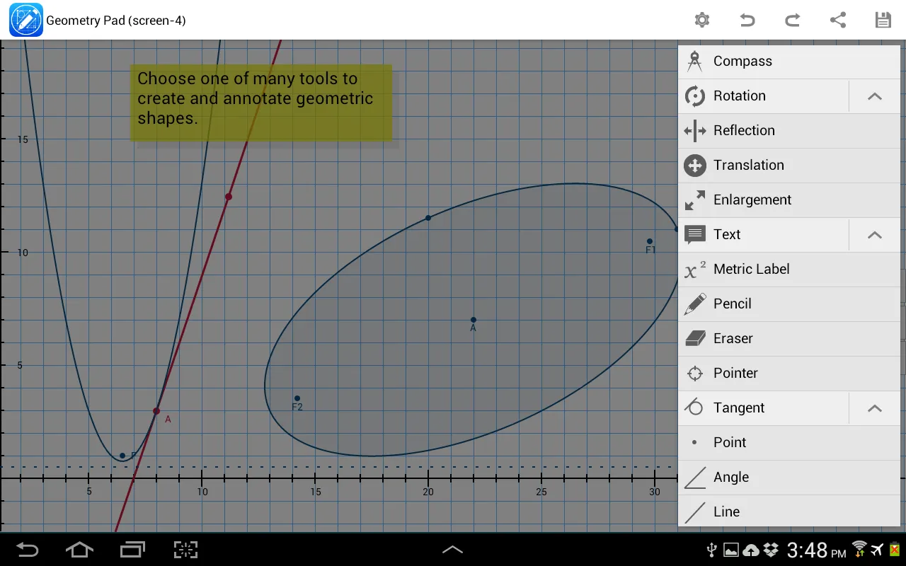 Geometry Pad | Indus Appstore | Screenshot