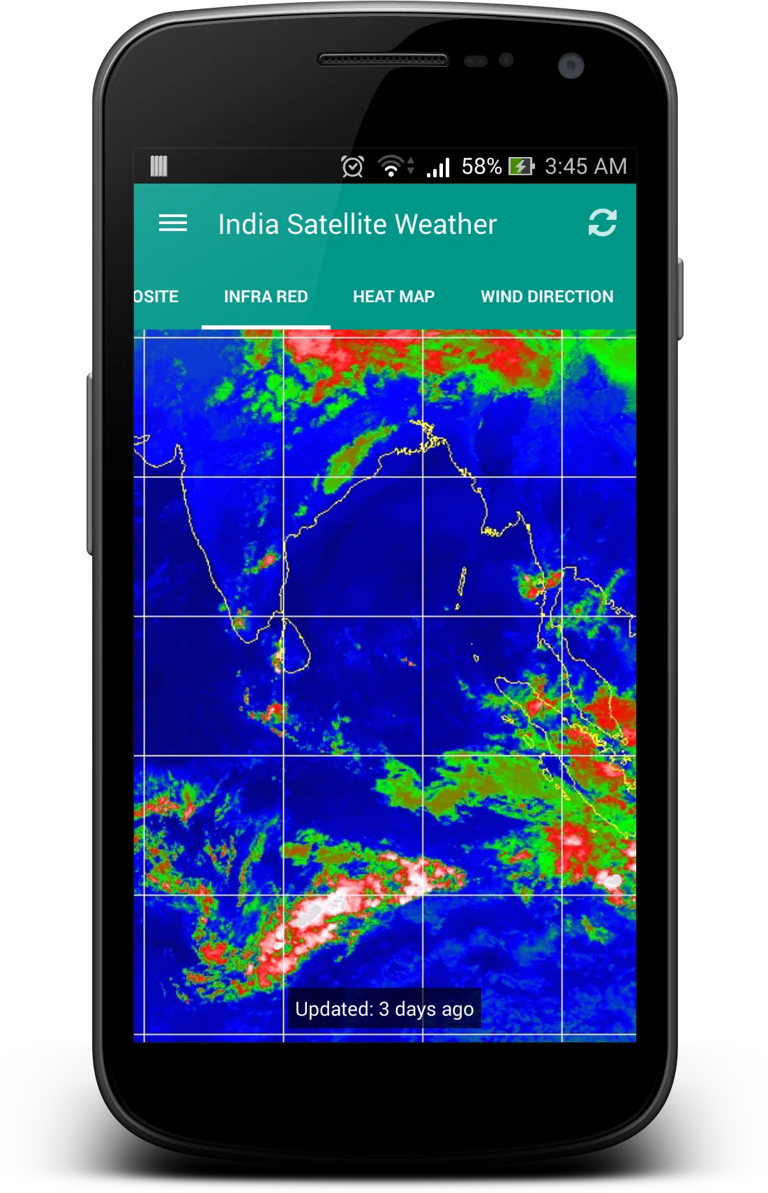 India Satellite Weather | Indus Appstore | Screenshot