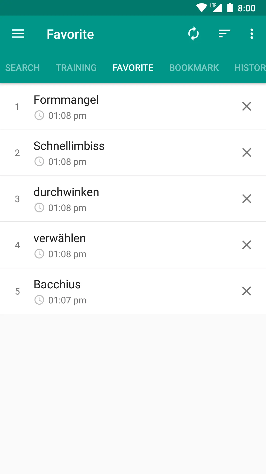 German dictionary - offline | Indus Appstore | Screenshot