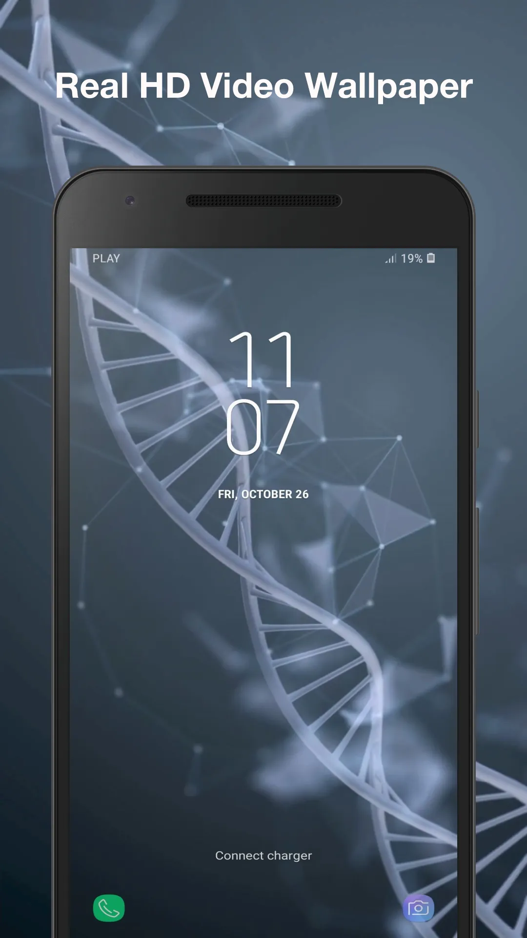 Molecules Live Wallpaper | Indus Appstore | Screenshot