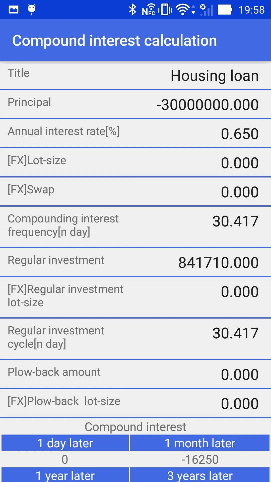 Compound interest calculator | Indus Appstore | Screenshot