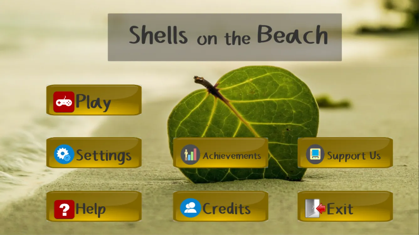 Shells on the Beach | Indus Appstore | Screenshot