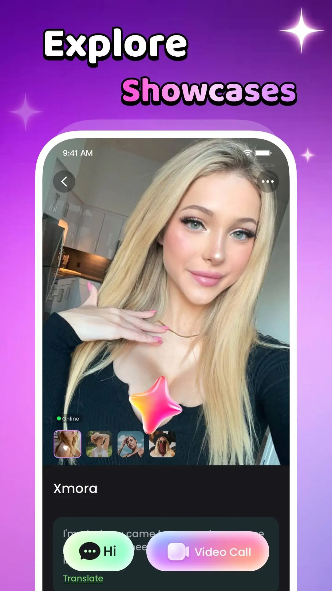 Xmora: Live Video Chat | Indus Appstore | Screenshot