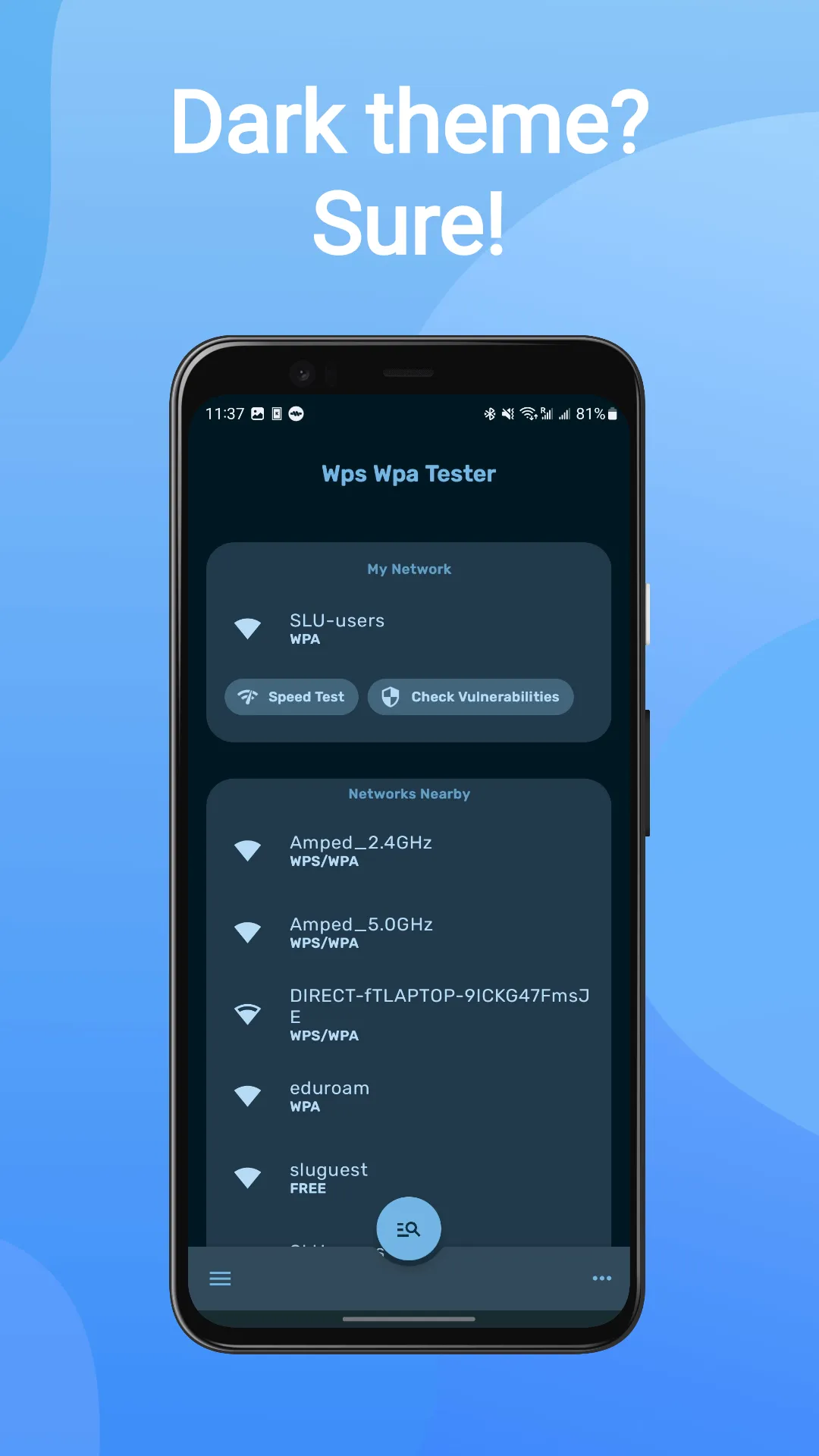 WIFI WPS WPA TESTER | Indus Appstore | Screenshot