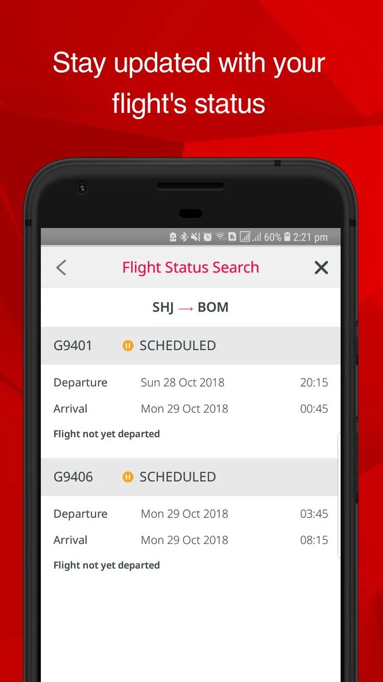 Air Arabia (official app) | Indus Appstore | Screenshot