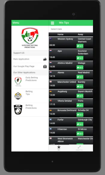 Betting Tips Predictions Vote | Indus Appstore | Screenshot