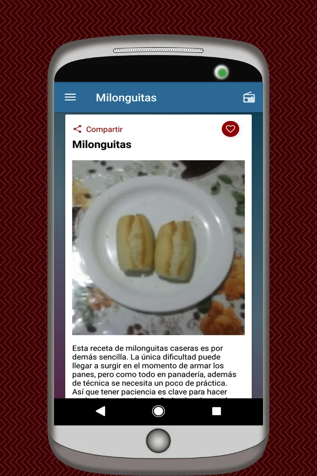 Recetas de Panaderia | Indus Appstore | Screenshot