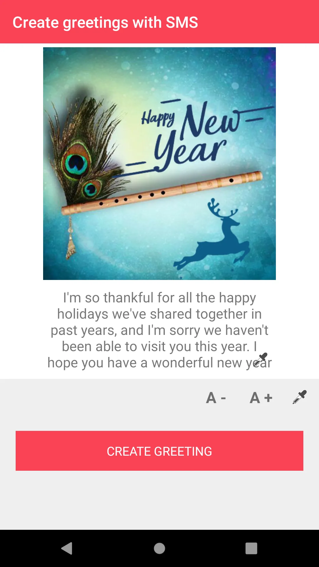 Happy New Year Images & SMS | Indus Appstore | Screenshot