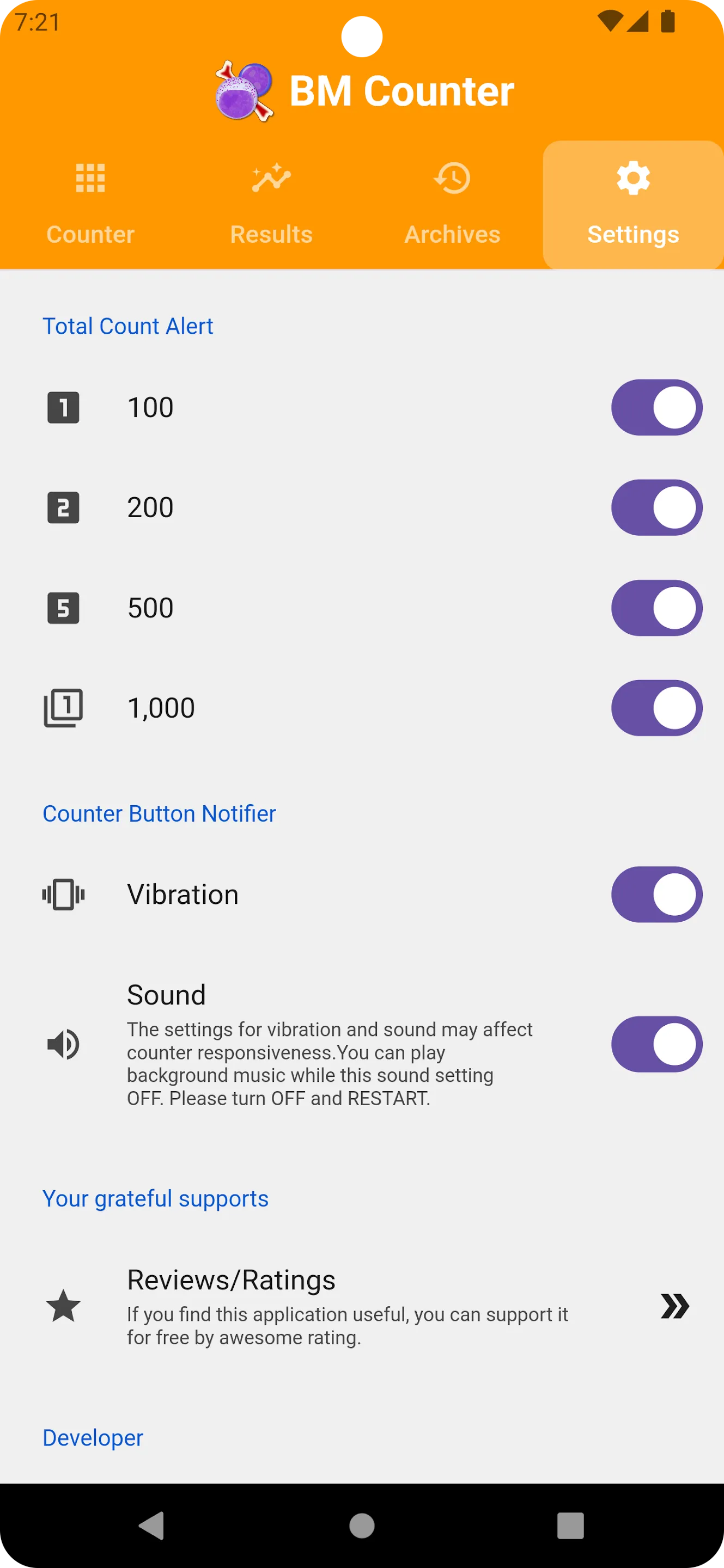 Bone Marrow Cells Counter | Indus Appstore | Screenshot