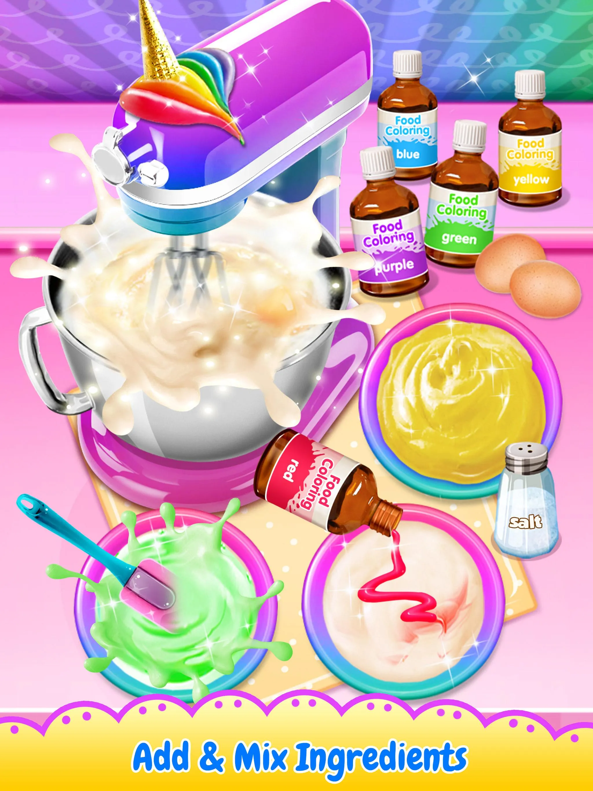 Unicorn Rainbow Poop Cookies | Indus Appstore | Screenshot