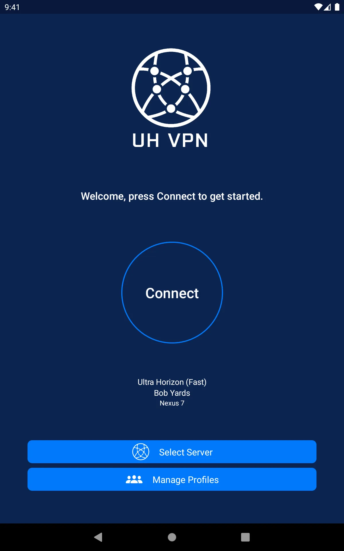 UH VPN | Indus Appstore | Screenshot