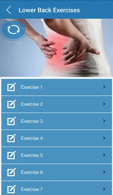 Physiotherapy Exercises | Indus Appstore | Screenshot