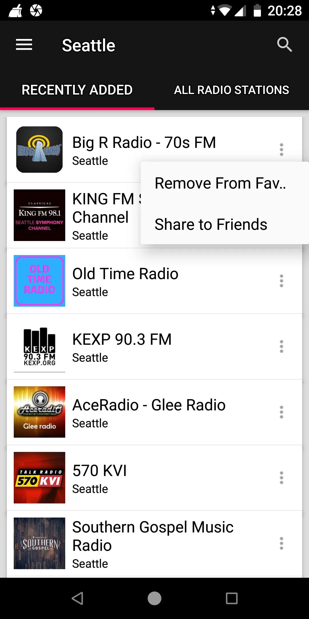 Seattle Radio Stations - USA | Indus Appstore | Screenshot