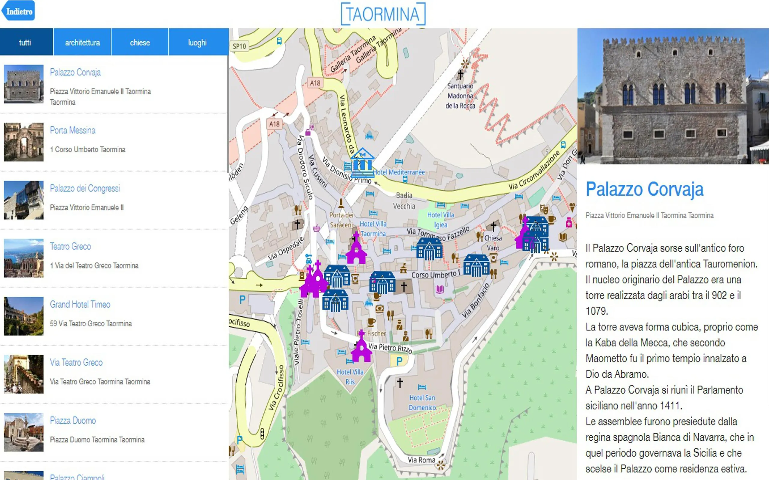 Città di Taormina | Indus Appstore | Screenshot