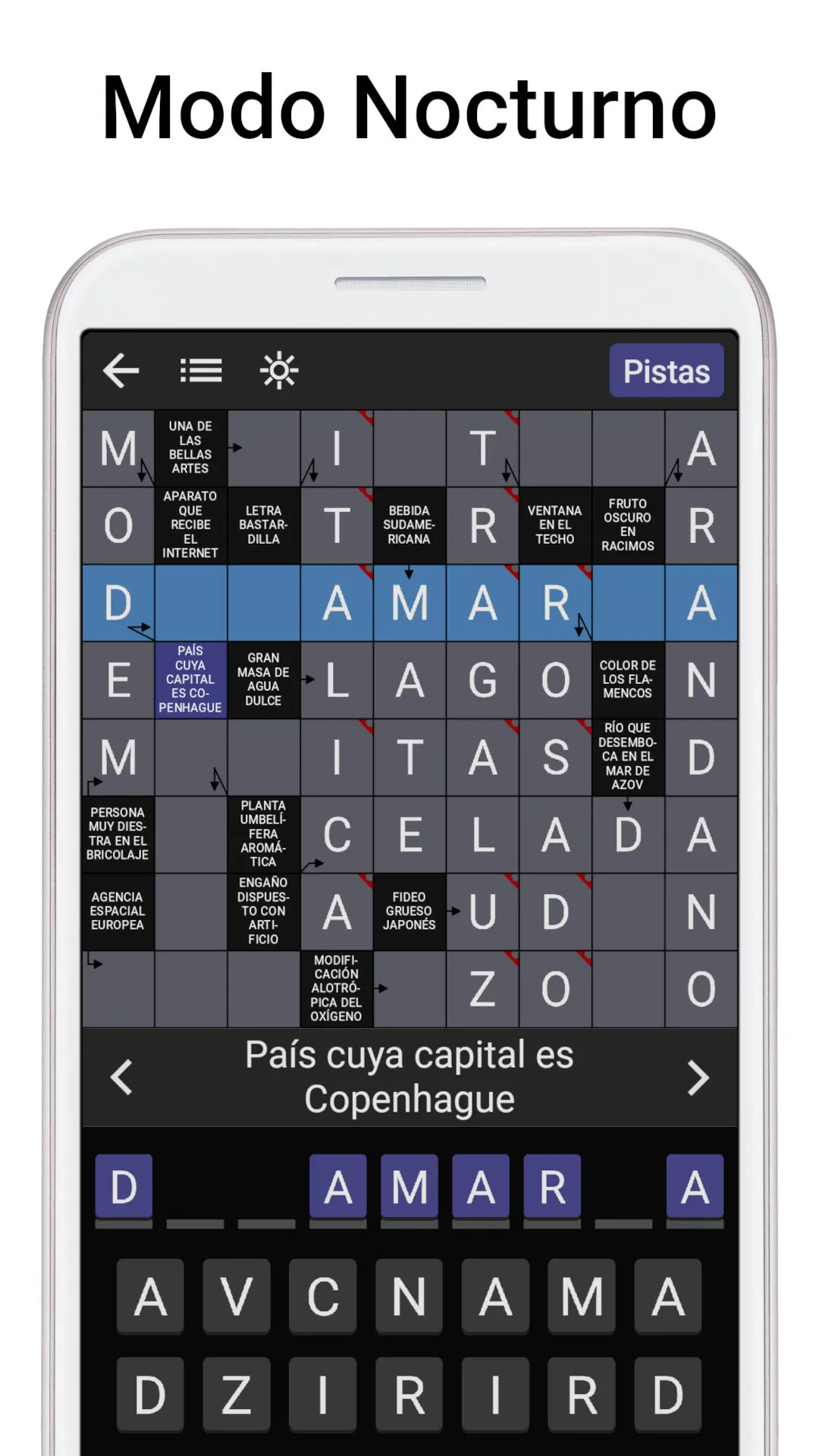 Crucigrama - Autodefinido | Indus Appstore | Screenshot