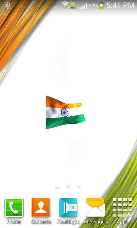 Indian Animated Flag Wallpaper | Indus Appstore | Screenshot