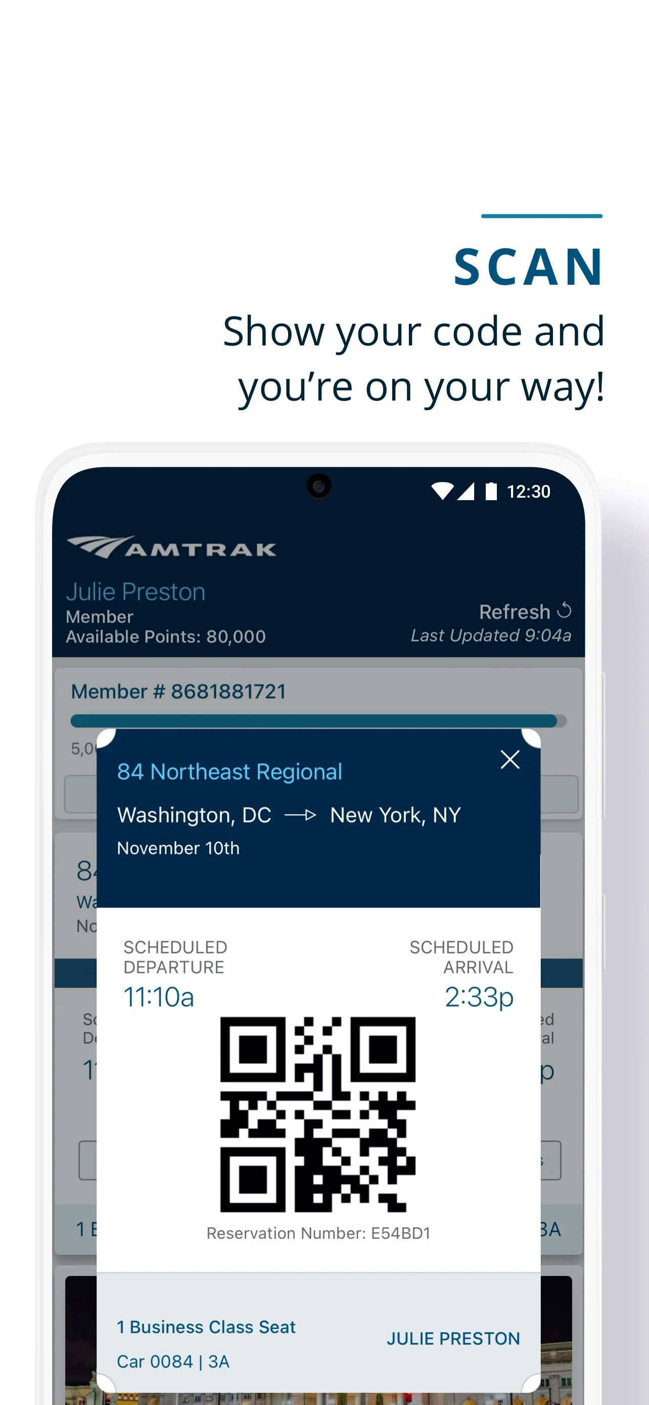 Amtrak | Indus Appstore | Screenshot