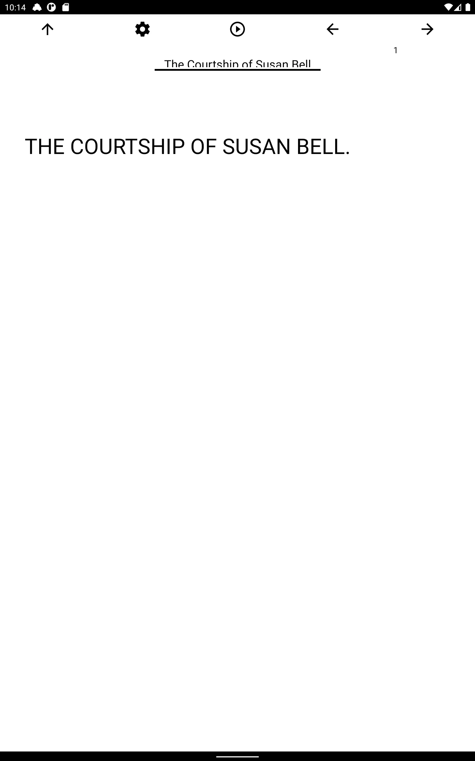 Book, The Courtship of Susan B | Indus Appstore | Screenshot