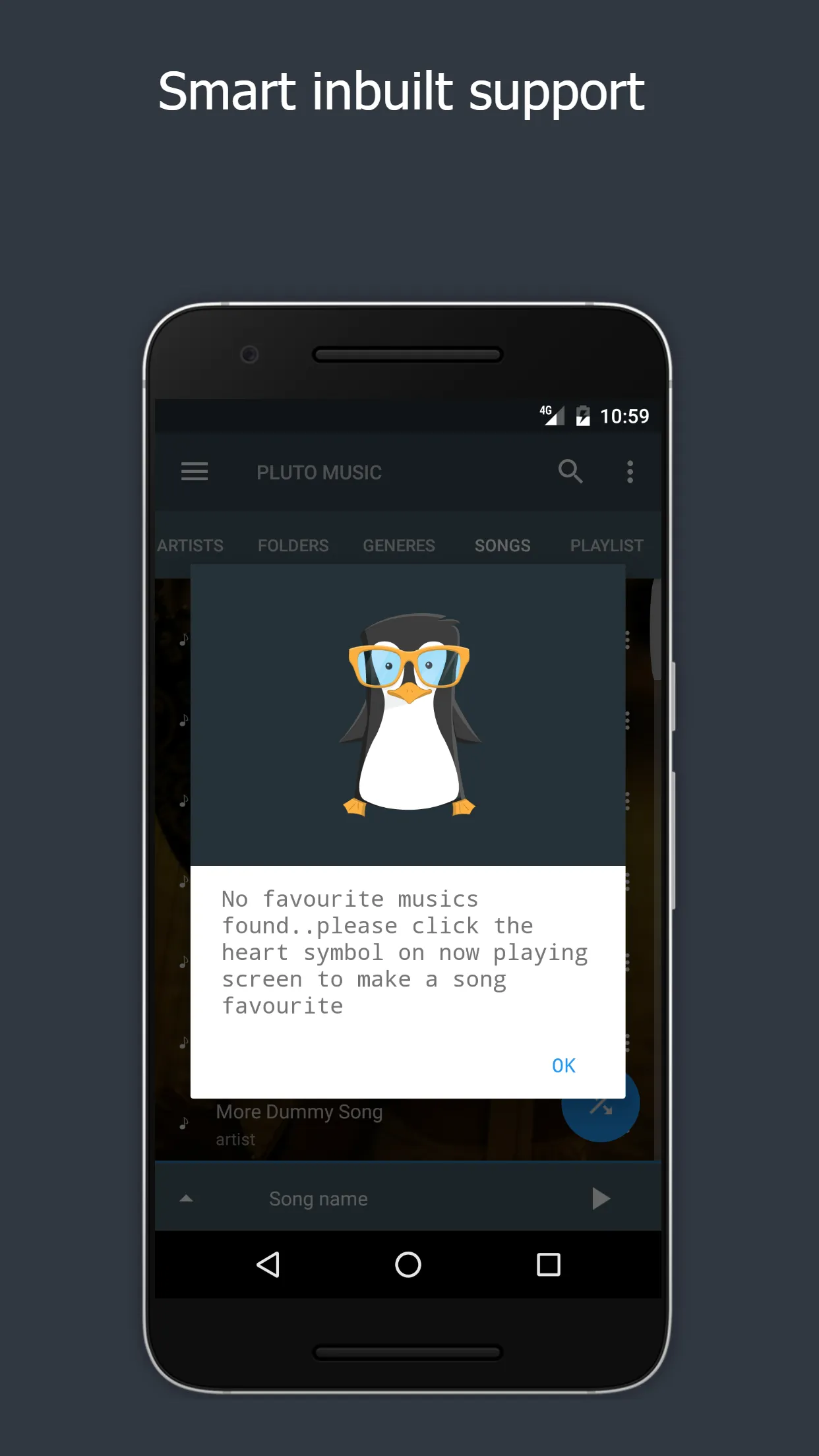 Pluto Smart Music Player | Indus Appstore | Screenshot