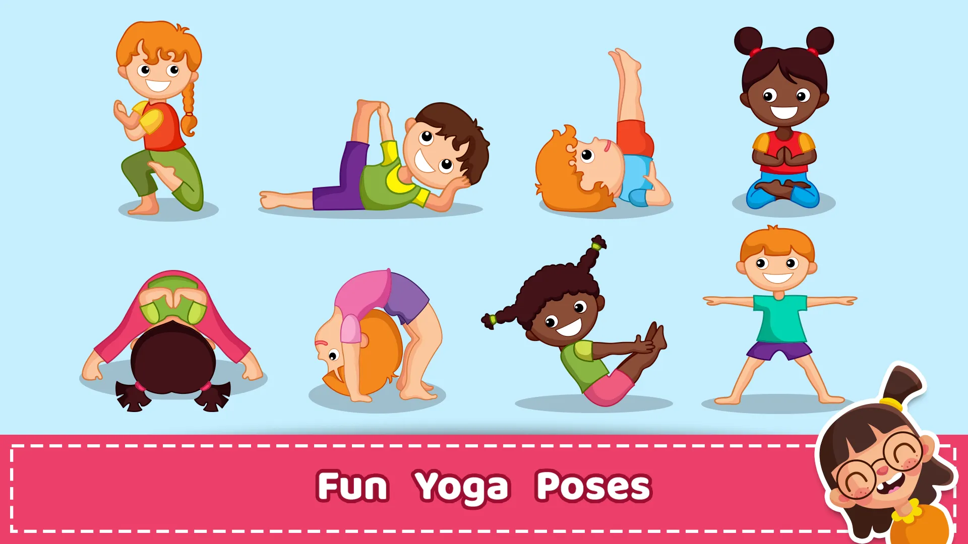 Yoga for Kids & Family fitness | Indus Appstore | Screenshot