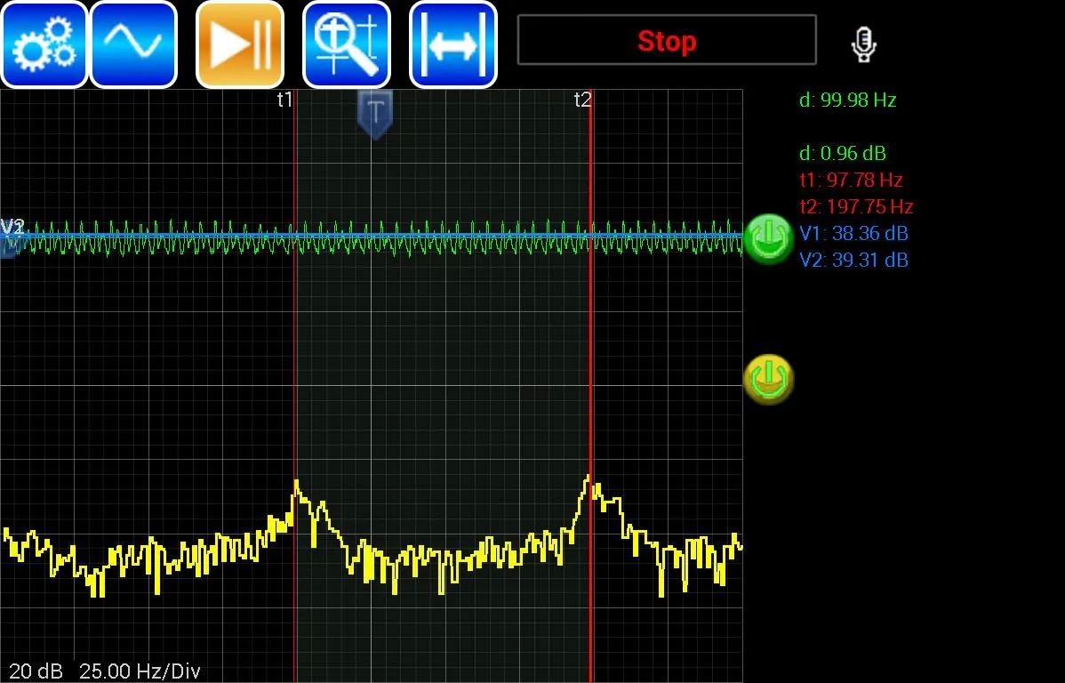 AR-Oscilloscope | Indus Appstore | Screenshot