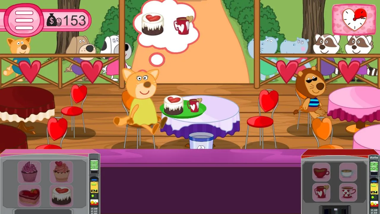 Valentine's cafe: Cooking game | Indus Appstore | Screenshot