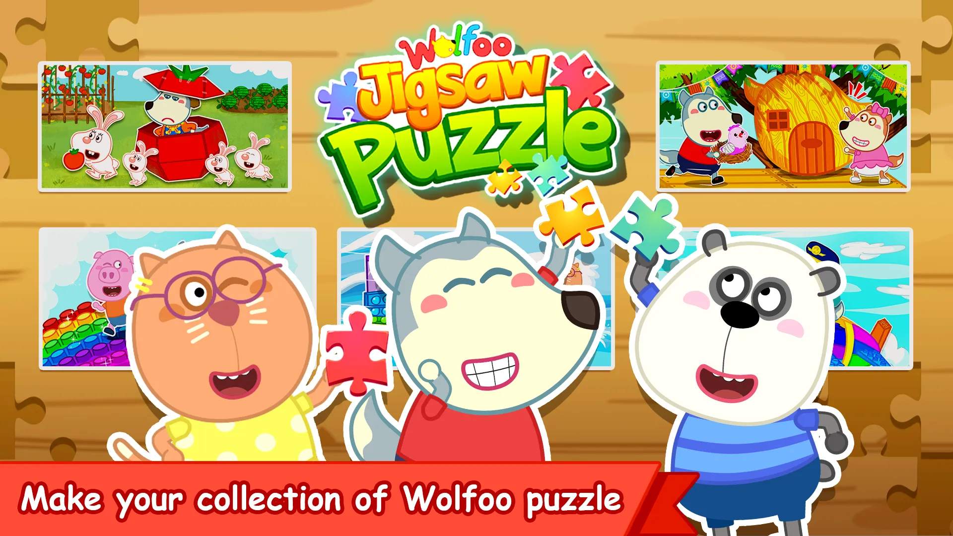 Wolfoo Jigsaw Puzzle | Indus Appstore | Screenshot