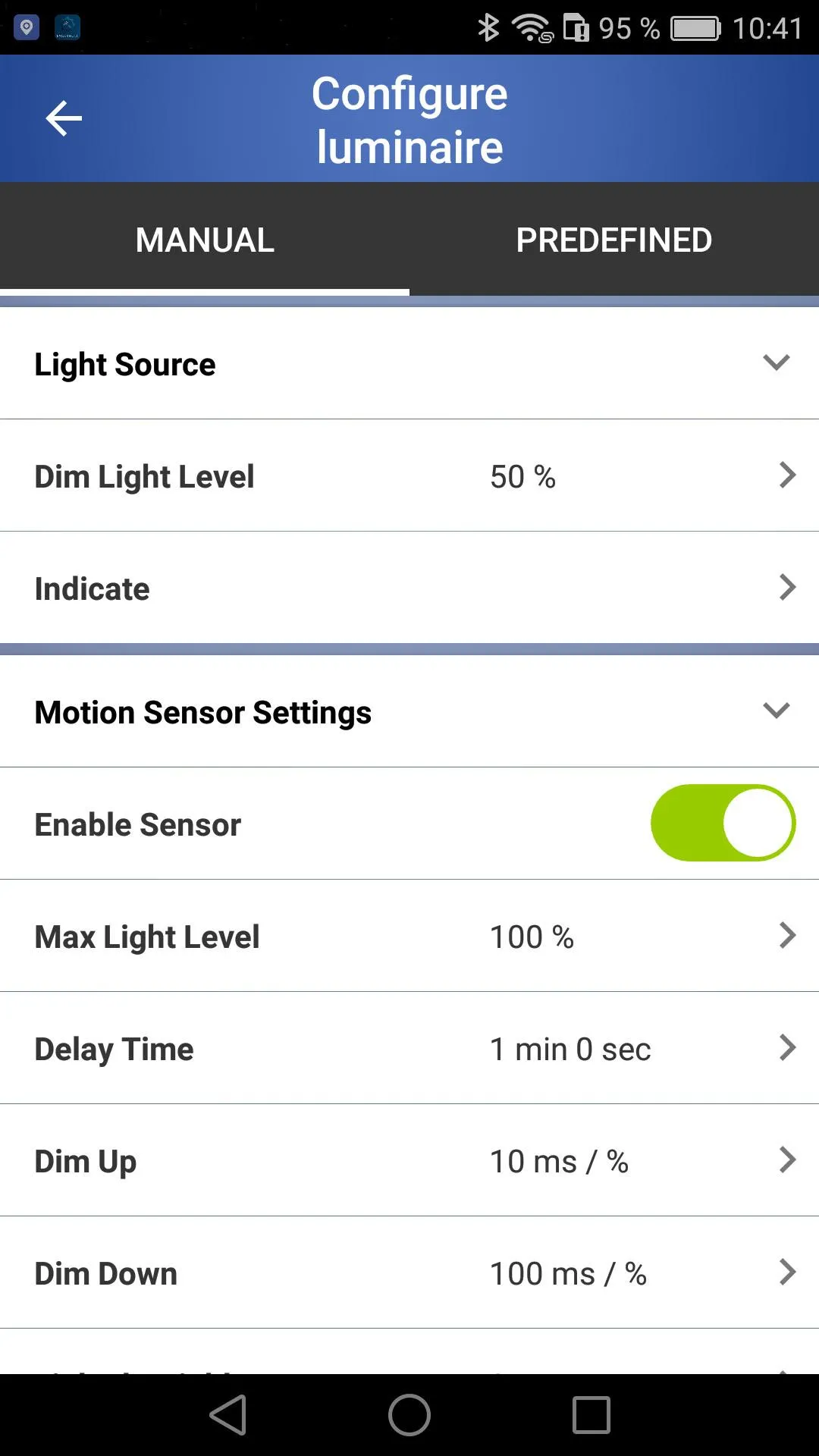 e-Sense Motion | Indus Appstore | Screenshot