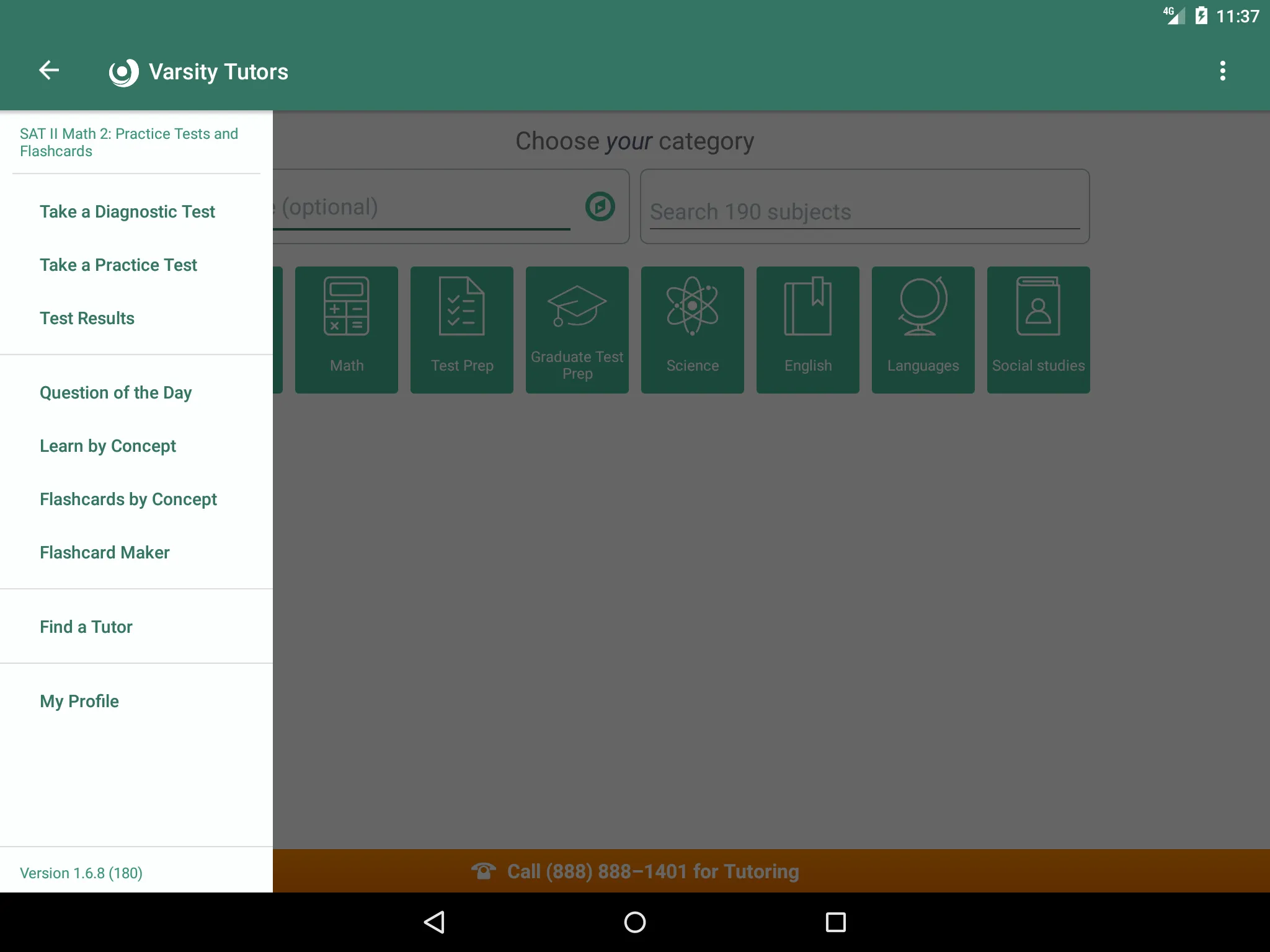 SAT II Math 2 Practice & Prep | Indus Appstore | Screenshot