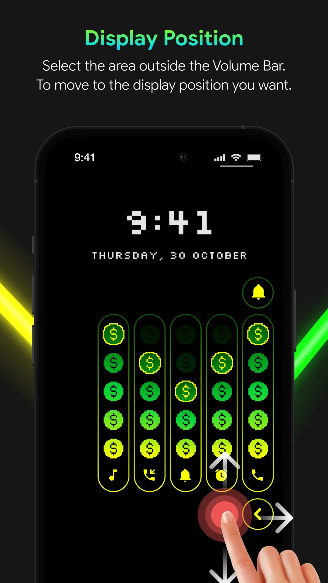 Neon LED Volume - Volume Style | Indus Appstore | Screenshot