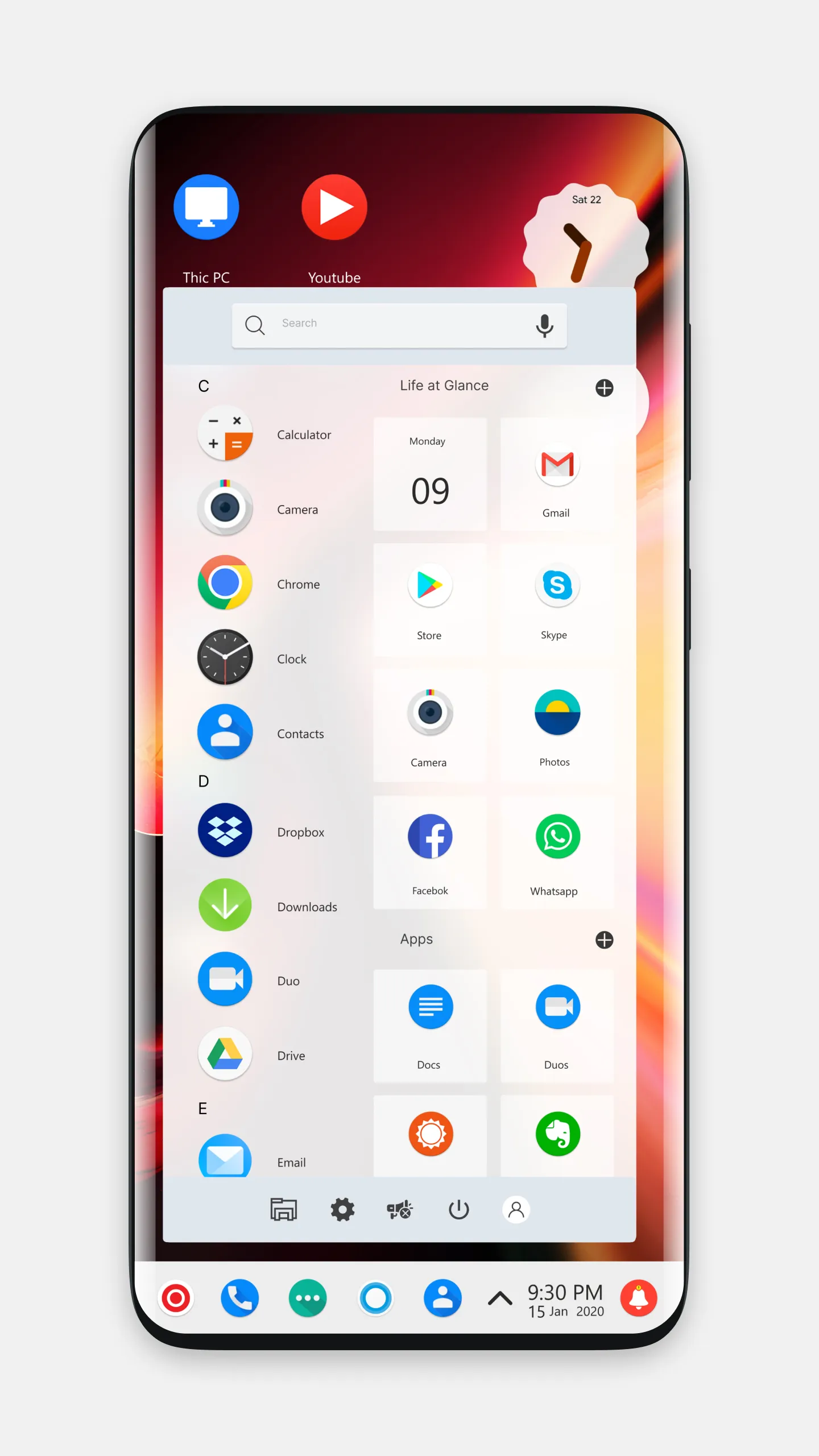 OnePlus 7 Theme for CL | Indus Appstore | Screenshot