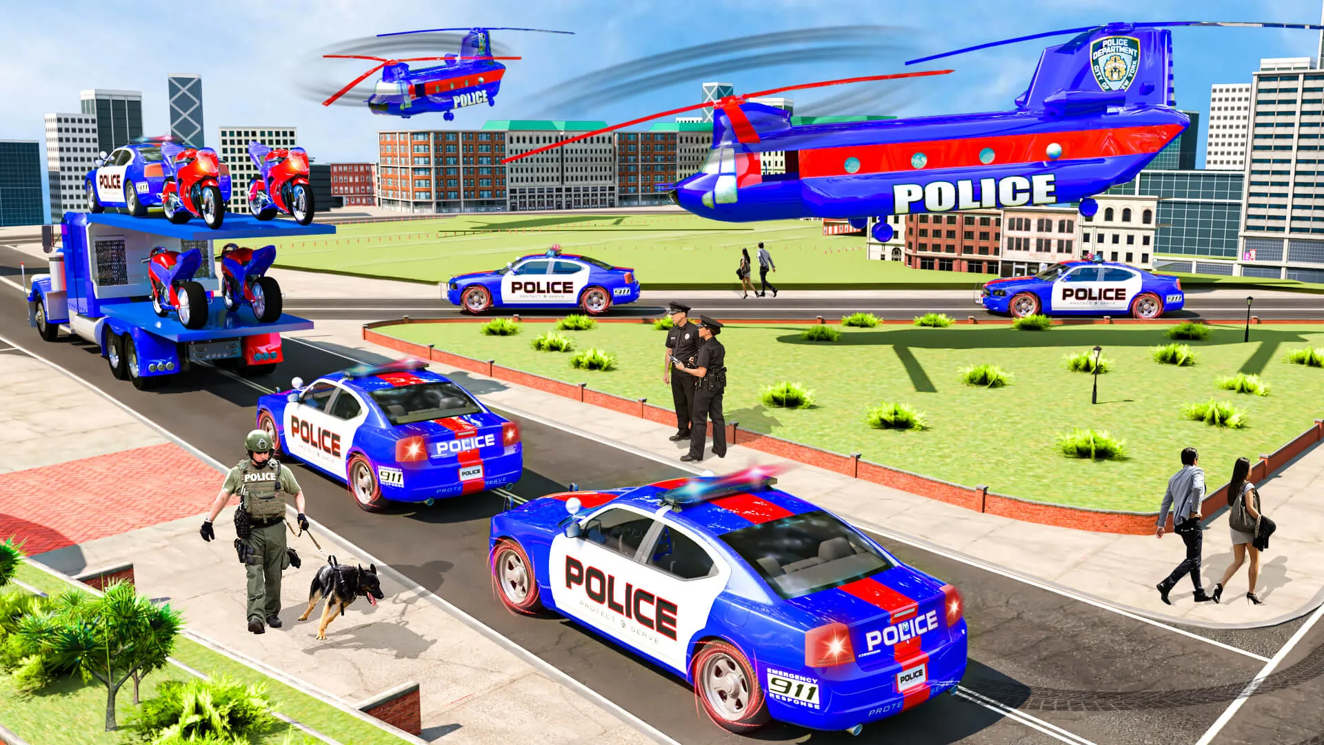 Police Transport Car Parking | Indus Appstore | Screenshot