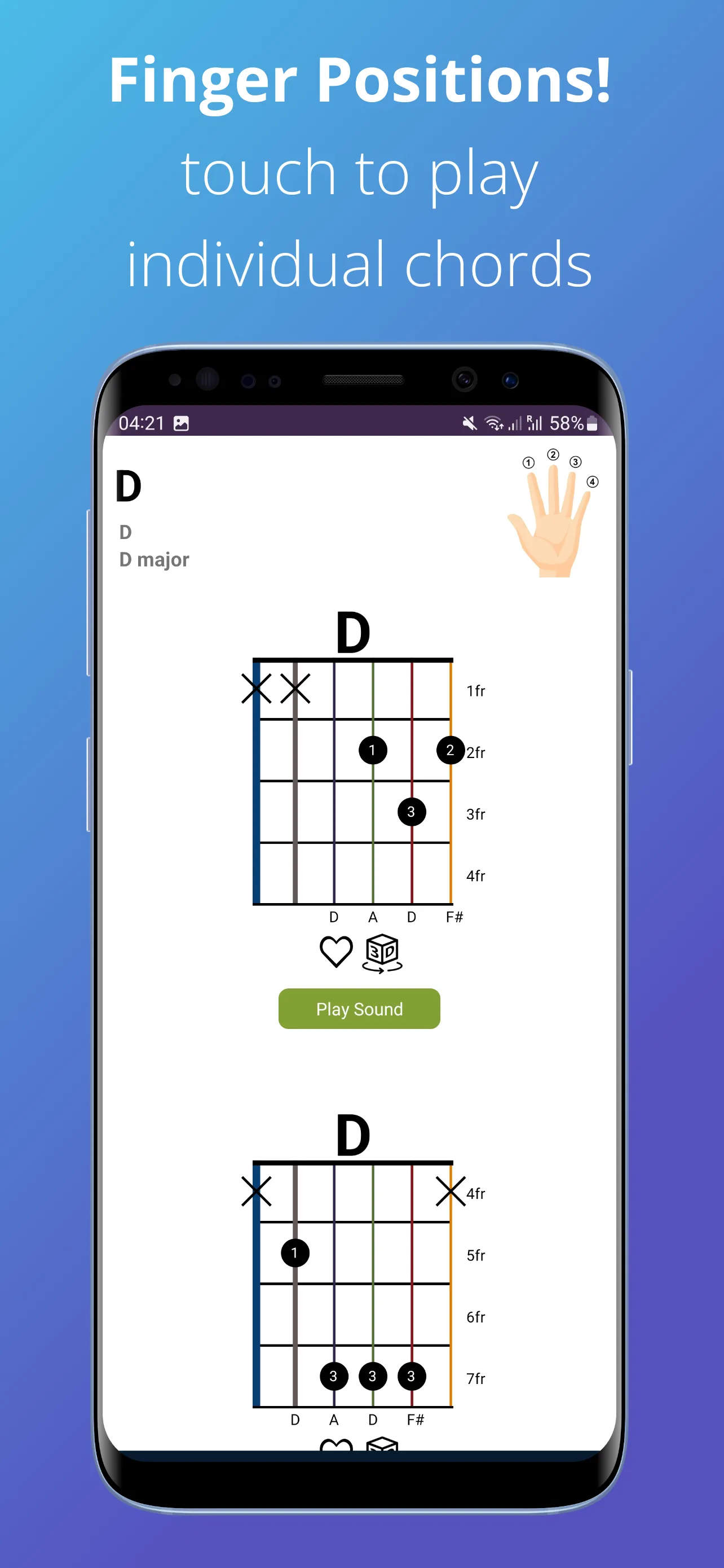 Learn Guitar: 3000 Chords | Indus Appstore | Screenshot