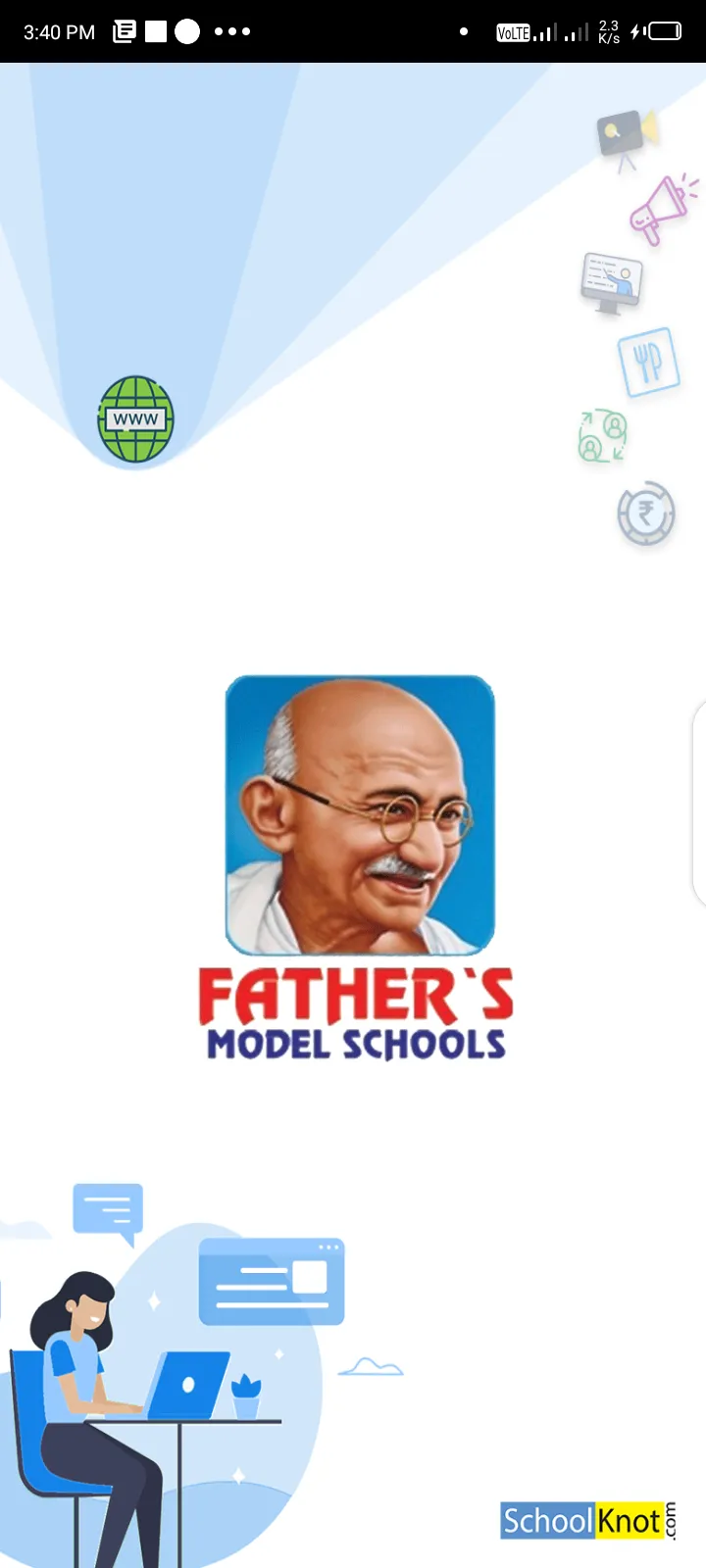 FATHER’S MODEL SCHOOLS APP | Indus Appstore | Screenshot