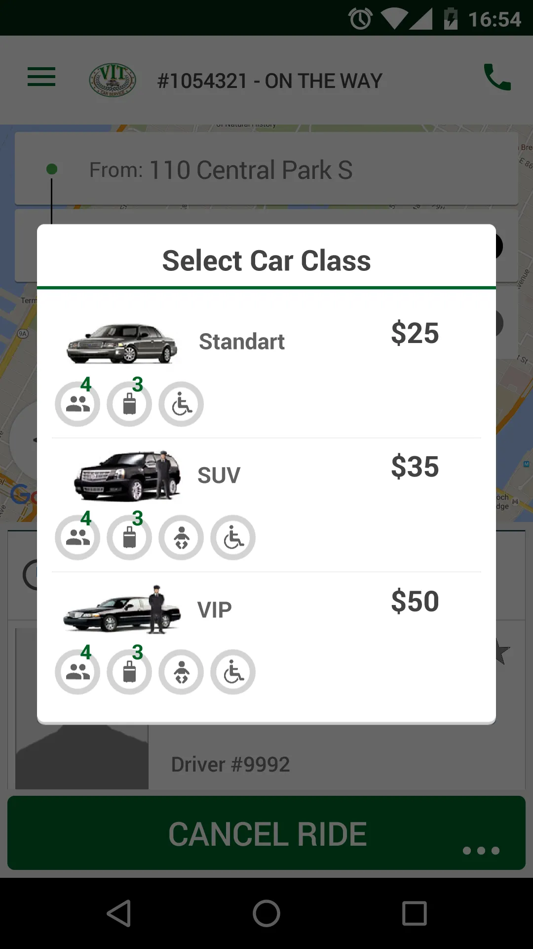 VIT Car Service | Indus Appstore | Screenshot