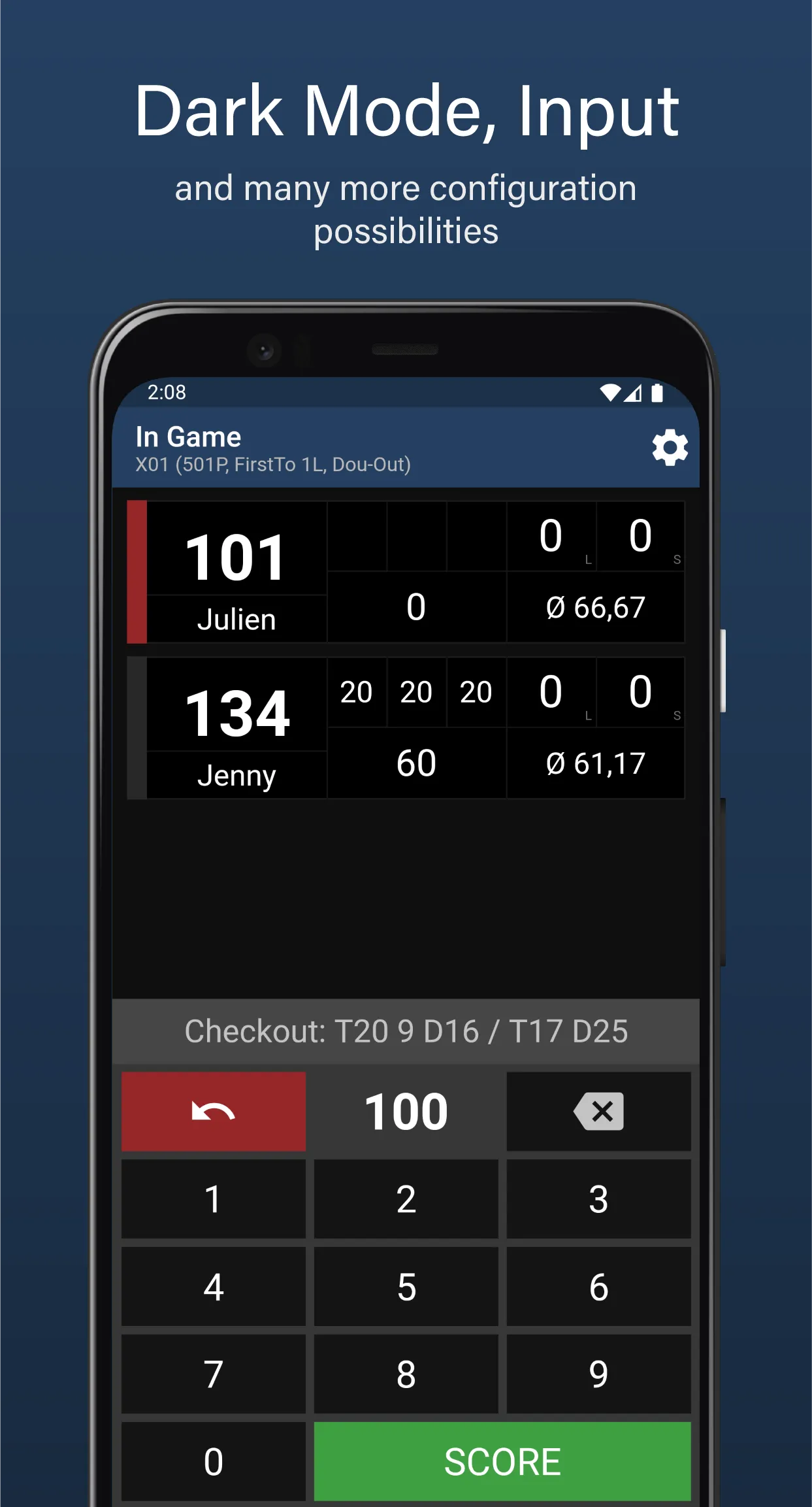 Pro Darts Counter | Indus Appstore | Screenshot