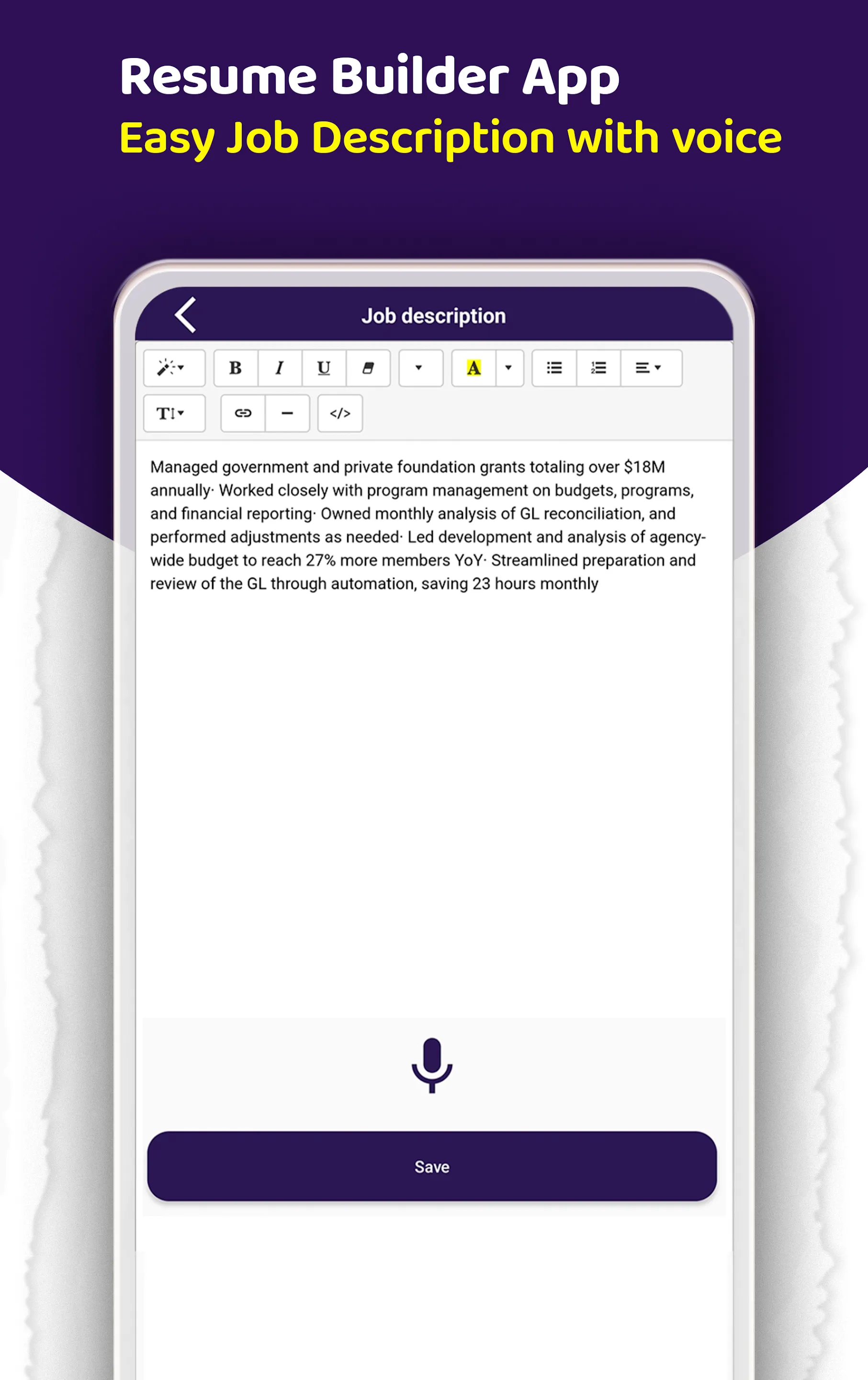 Resume Builder: PDF CV Maker | Indus Appstore | Screenshot