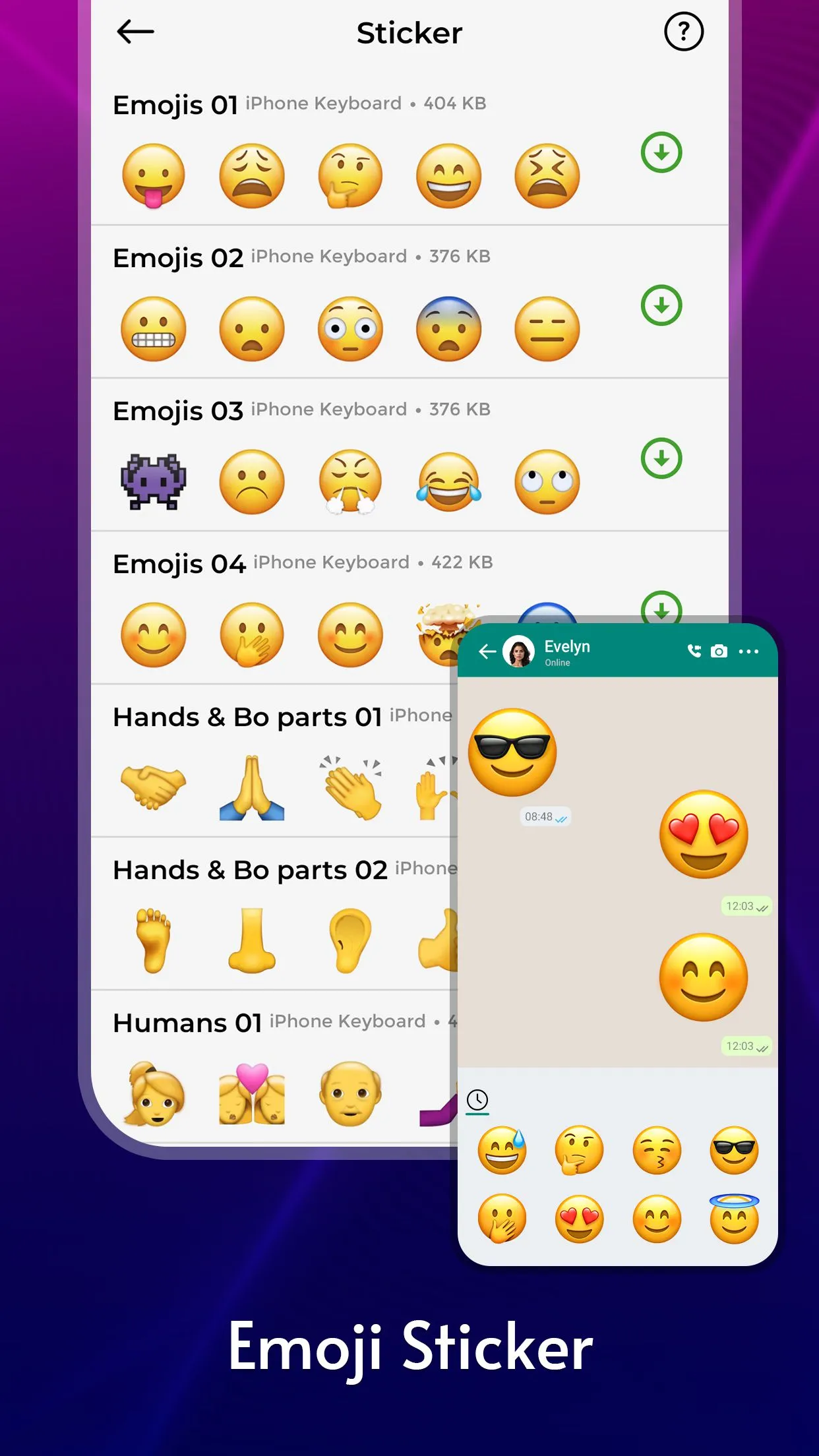 iPhone Keyboard iOS Emojis | Indus Appstore | Screenshot