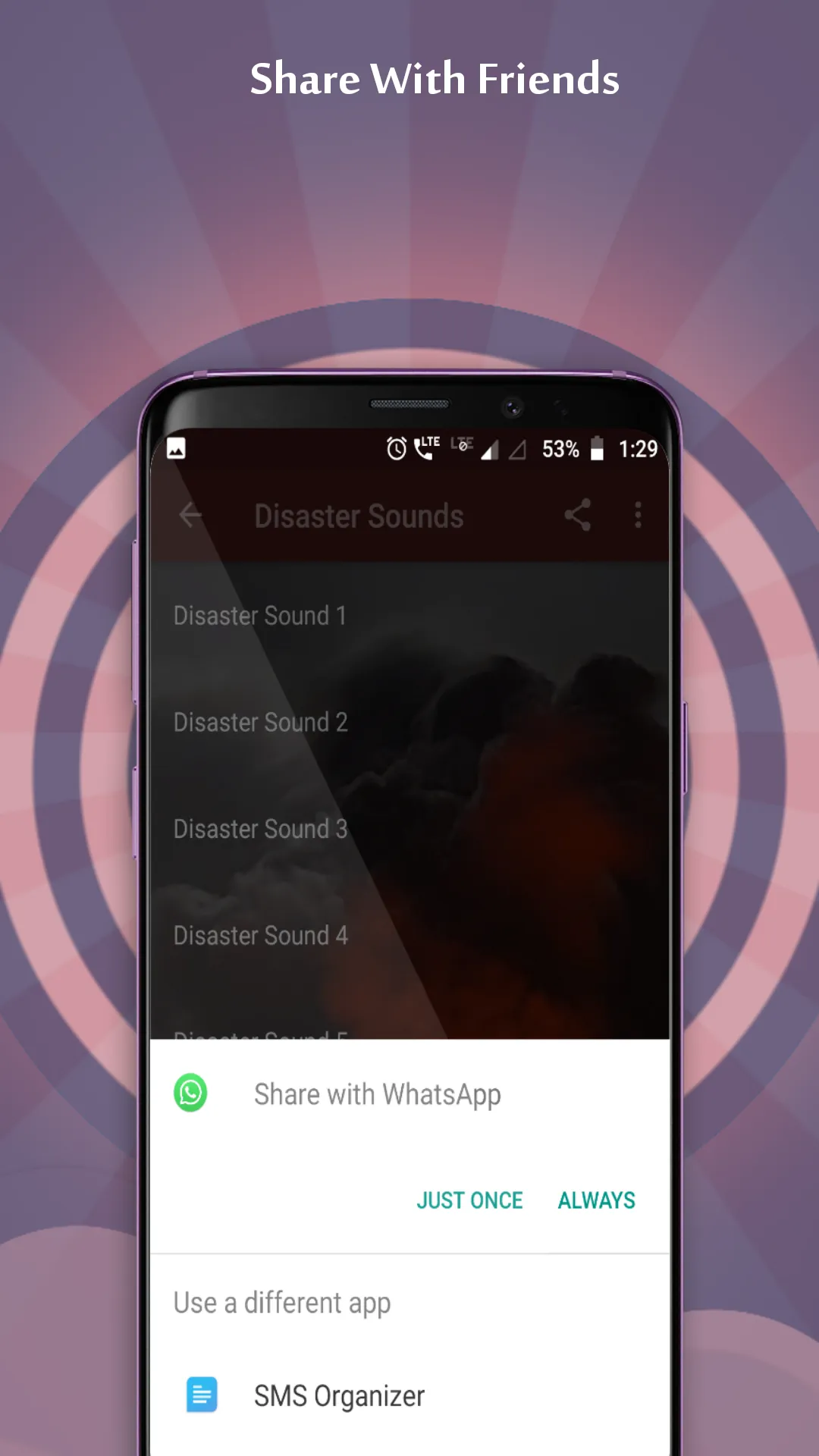 Disaster Sounds | Indus Appstore | Screenshot