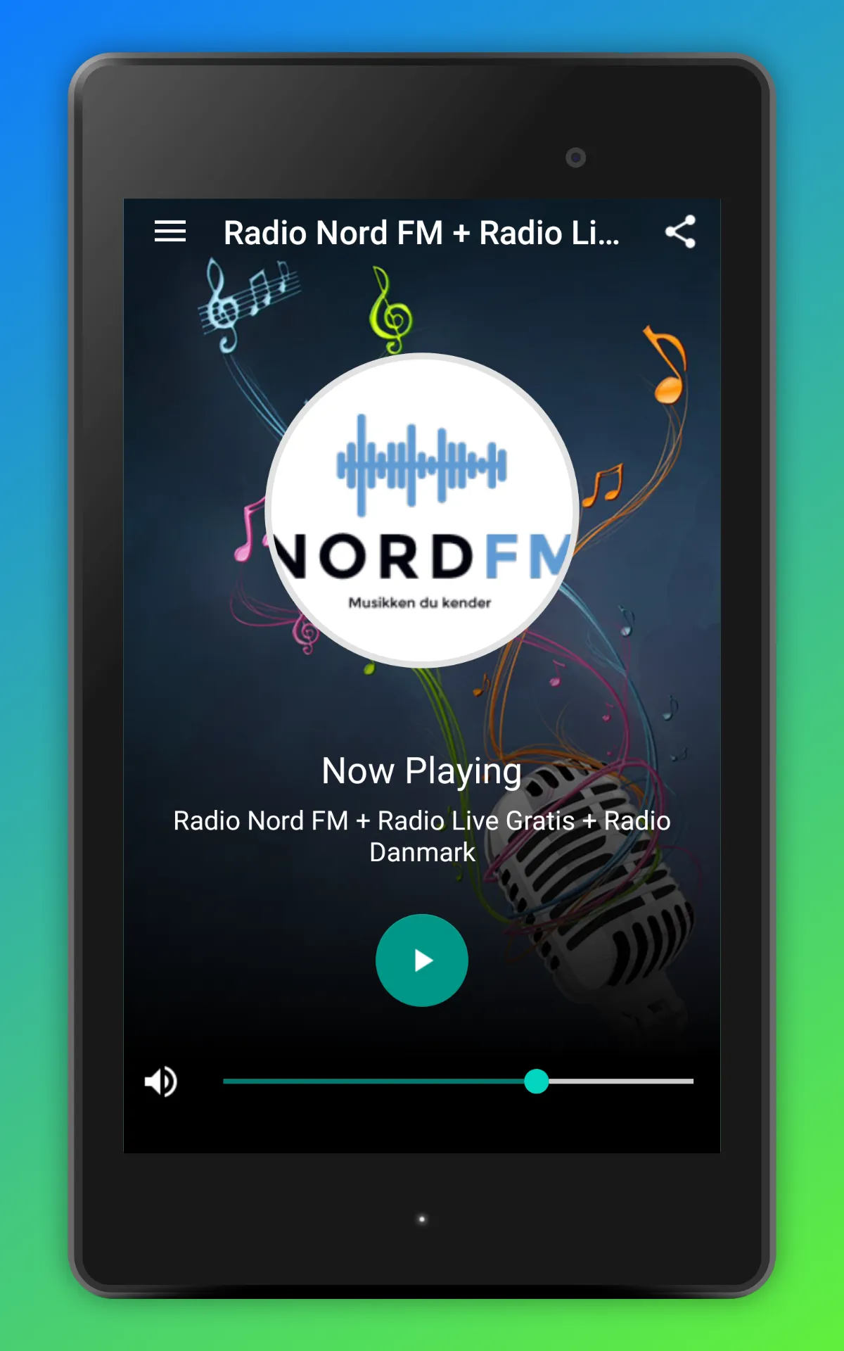 Radio Nord 95.1 FM Aalborg App | Indus Appstore | Screenshot