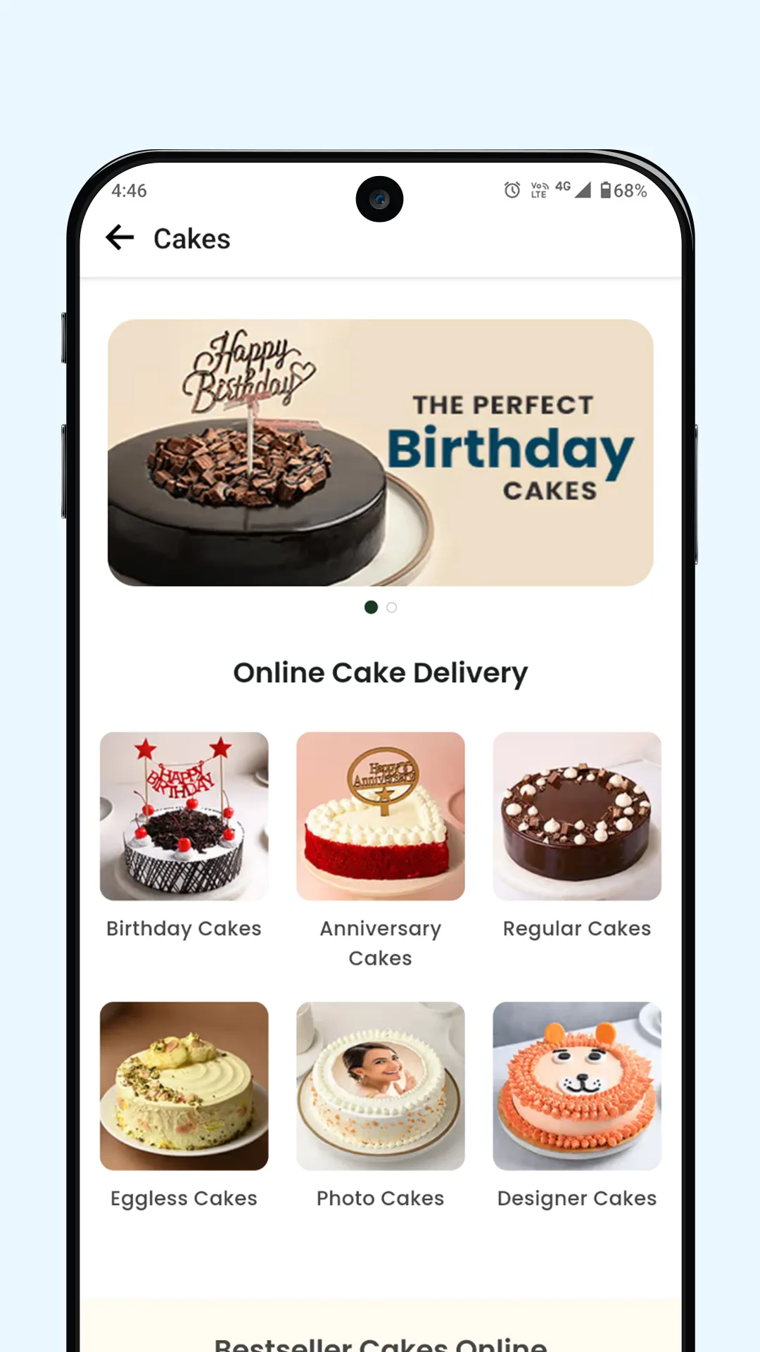 FlowerAura: Flowers Cake Gifts | Indus Appstore | Screenshot