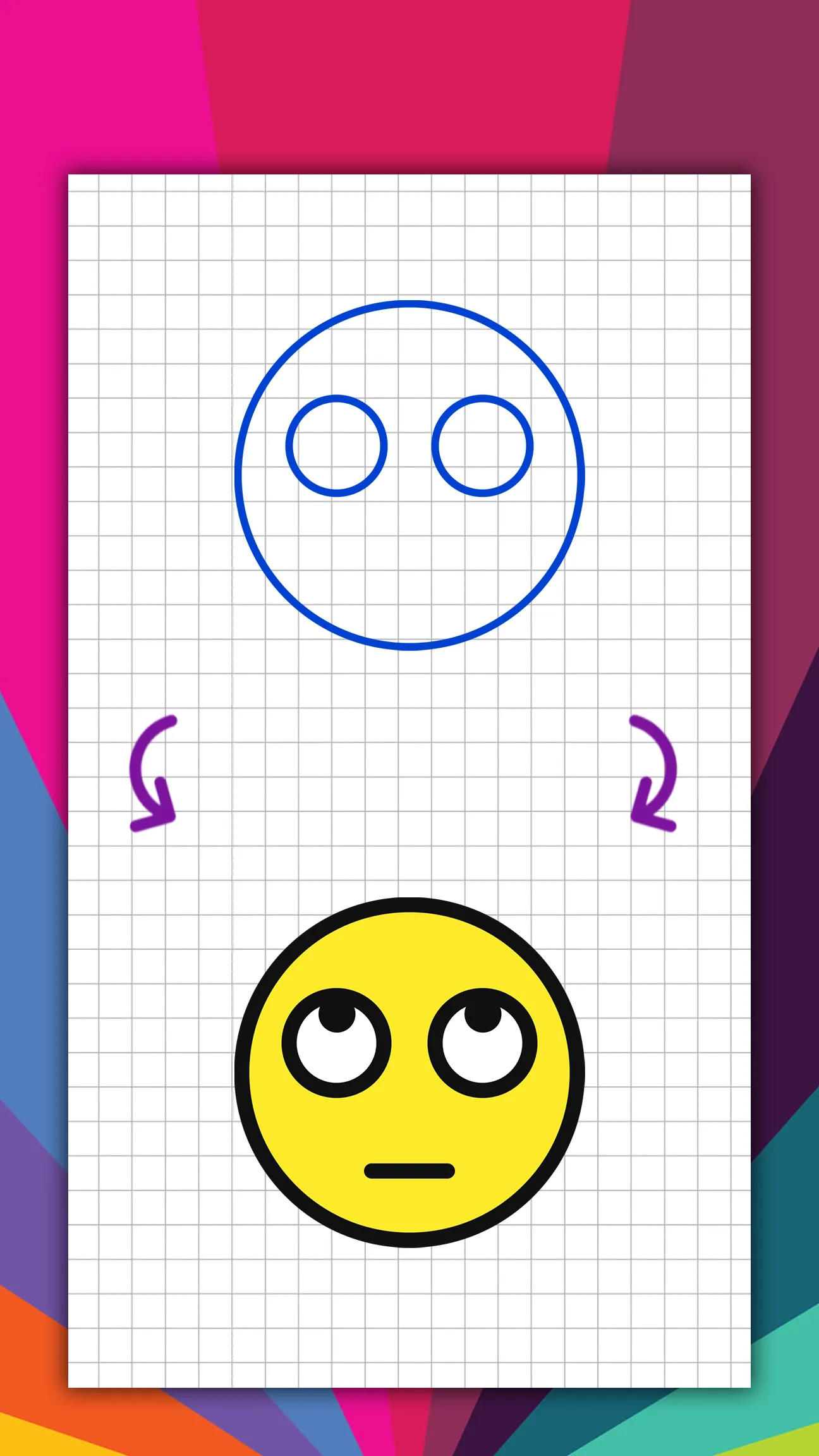 How to draw emoticons, emoji | Indus Appstore | Screenshot