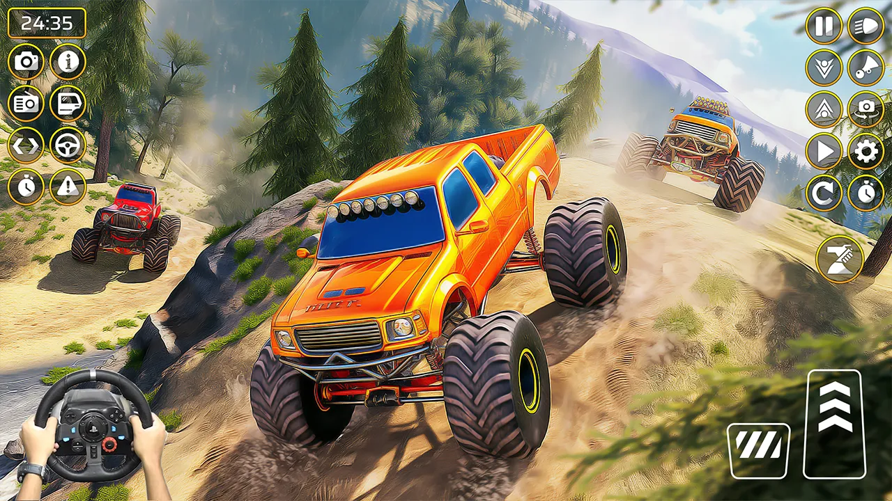 Monster Truck Racing Car Games | Indus Appstore | Screenshot