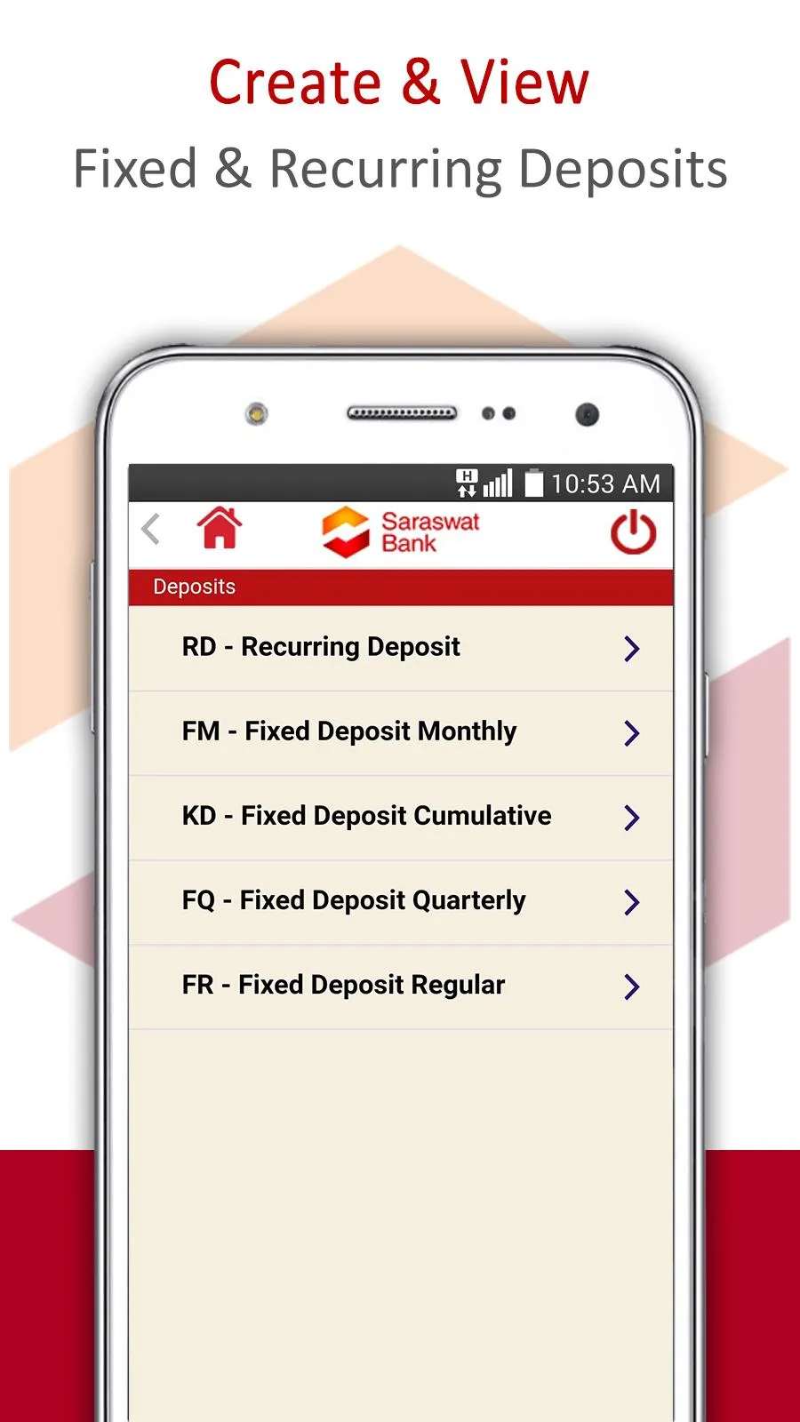 Saraswat Bank Mobile Banking | Indus Appstore | Screenshot